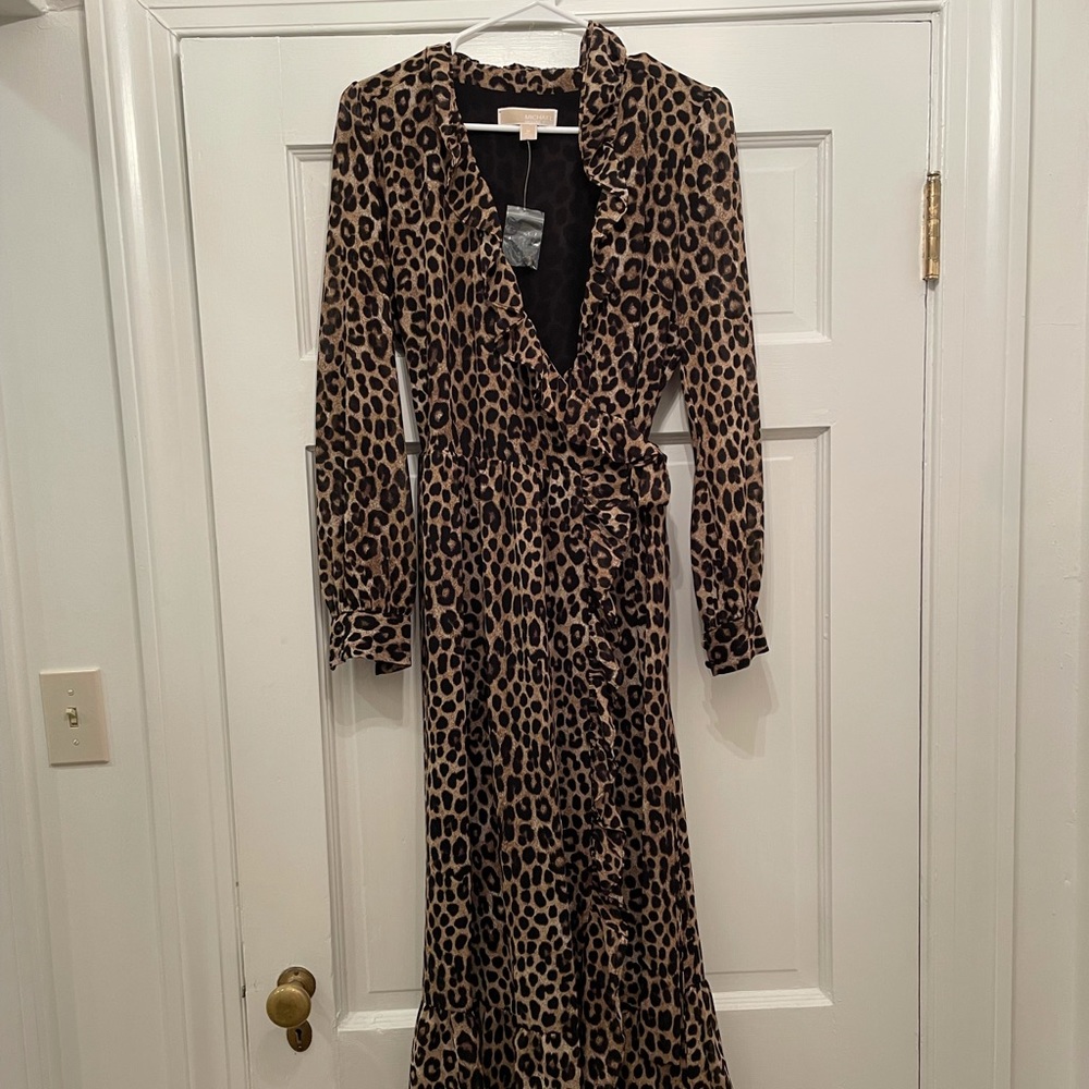 Michael Kors MIDI Wrap Dress size Medium